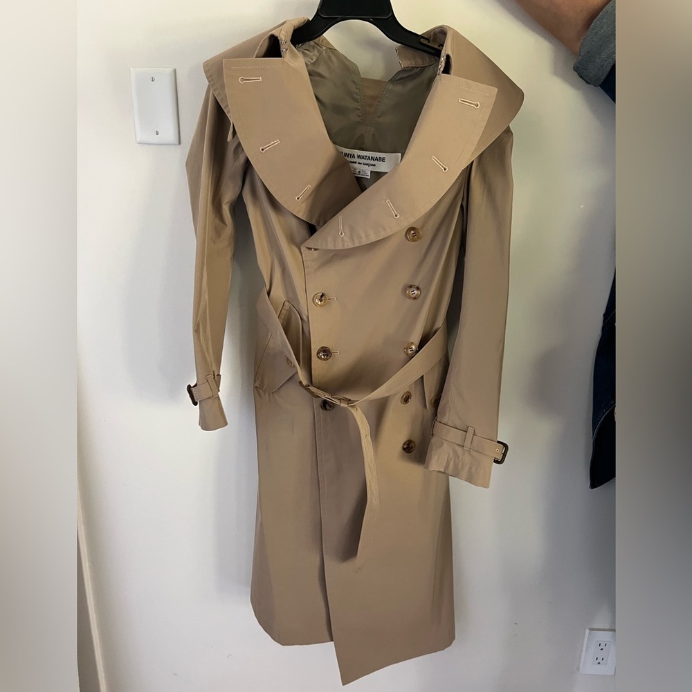 Junya Watanabe x Comme Des Garçons cape trench coat - Picture 3 of 9
